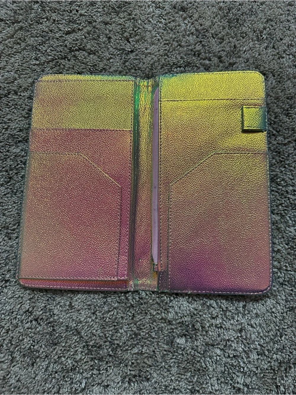 Source Unknown Iridescent Multicolor waitresses receipt and order book